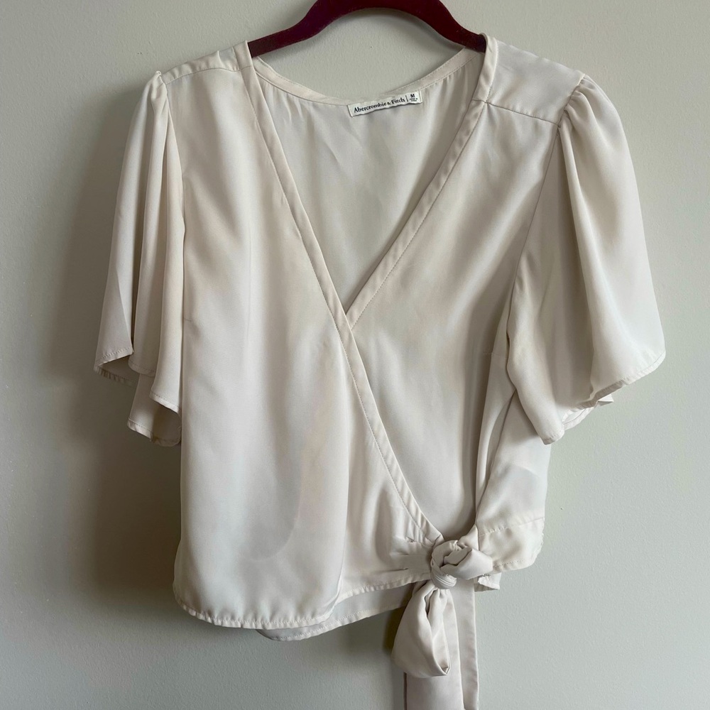 Chiffon Wrap Top